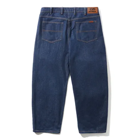 Baggy Denim Jeans, Dark Indigo