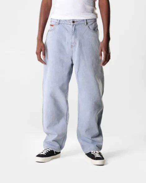 Baggy Denim Jeans, Light Blue