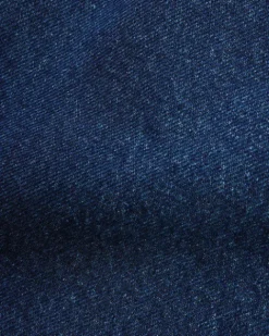 Baggy Denim Shorts, Dark Blue