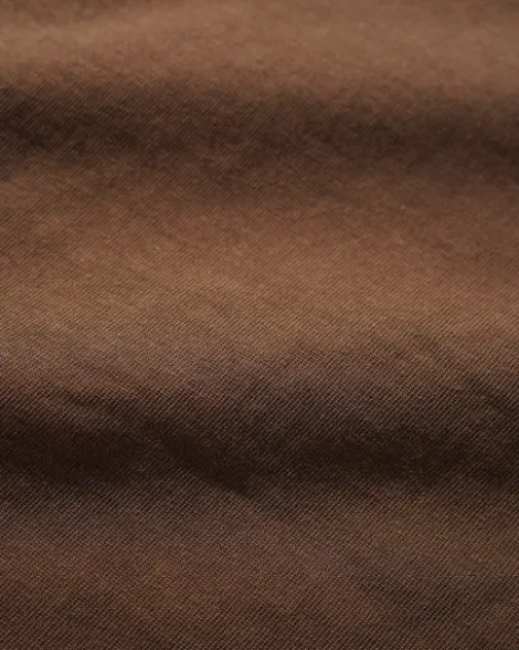 Basic Tee, Washed Brown