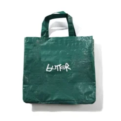 Beach Tote, Green / Black