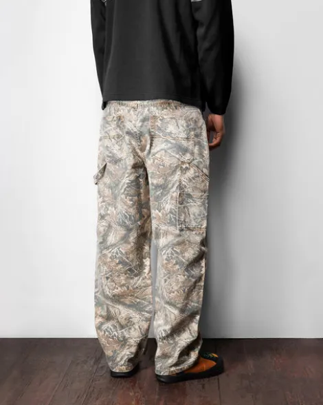 Carpenter Denim Jeans, Forest Camo