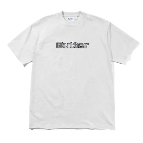 Chrome Logo Tee, Ash