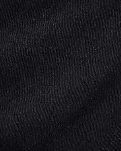 Denim Work Shorts, Black