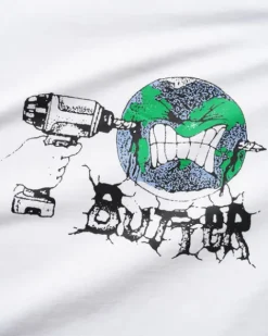 Drill Tee, White