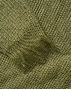 Fade Knit Sweater, Algae