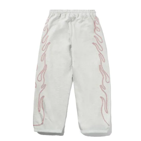Flame Fleece Pants, Ash