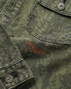 Garage Denim Jacket, Lowland Camo