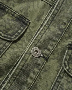 Garage Denim Jacket, Lowland Camo