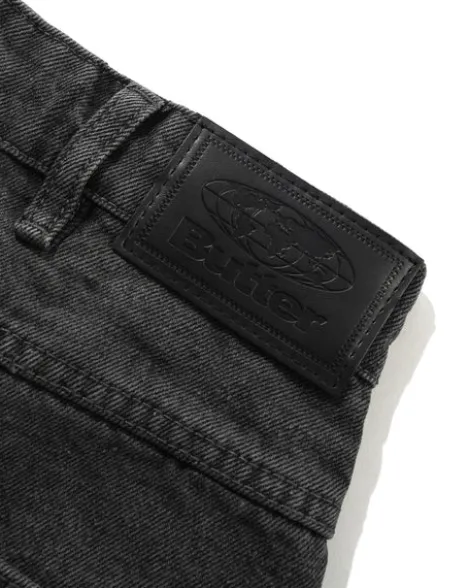 Garage Denim Jeans, Faded Black