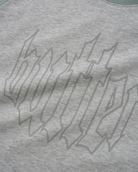 Harvest Raglan Tee, Mint / Heather