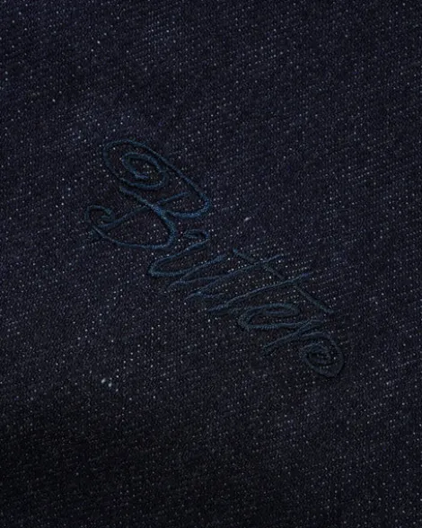 Hooded Work Jacket, Rinsed Indigo