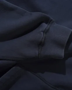 Inside Out Pullover Hood, Washed Navy