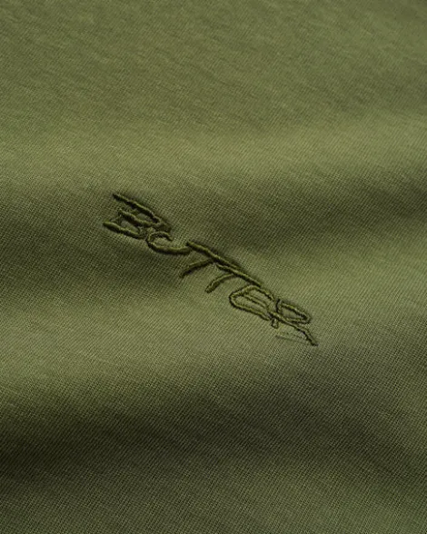 Inside Out Tee, Washed Army