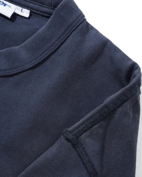 Inside Out Tee, Washed Navy