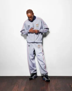 Internationale Track Jacket, Grey