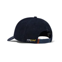 Jive 6 Panel Cap, Rinsed Indigo