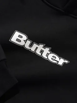 Logo Pullover Hood, Black