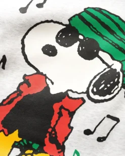 Music Crewneck, Ash