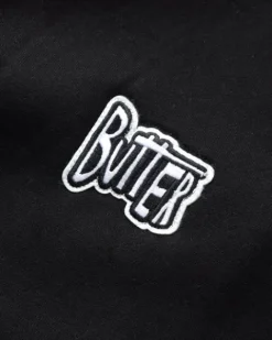 Pile Lined Zip-Thru Hood, Black