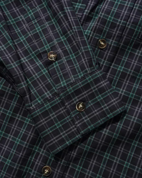 Plaid Shirt, Navy / Forest