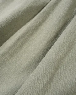 Pleated Shorts, Washed Fatigue