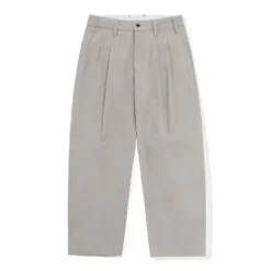 Pleated Trousers, Washed Light Grey