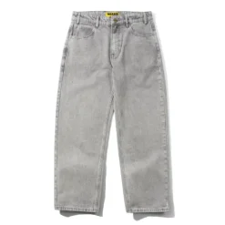 Racer Denim Jeans, Grey Wash