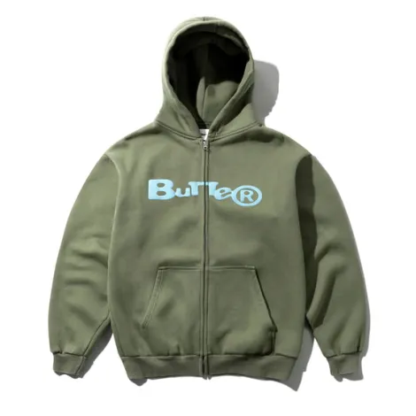 Registered Zip-Thru Hood, Dull Army