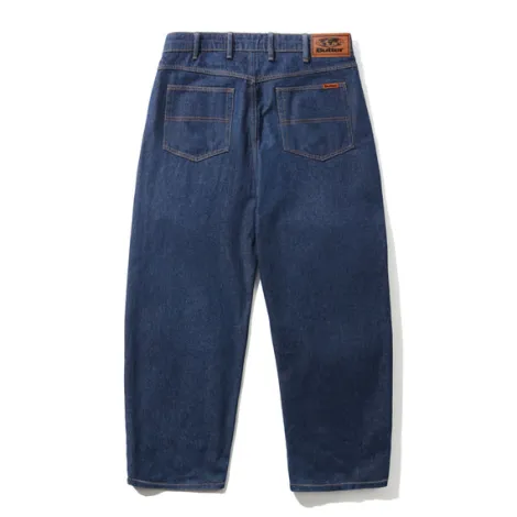 Relaxed Denim Jeans, Dark Indigo