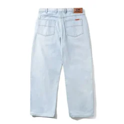 Relaxed Denim Jeans, Light Blue