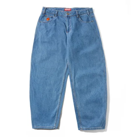 Santosuosso Denim Jeans, Washed Indigo
