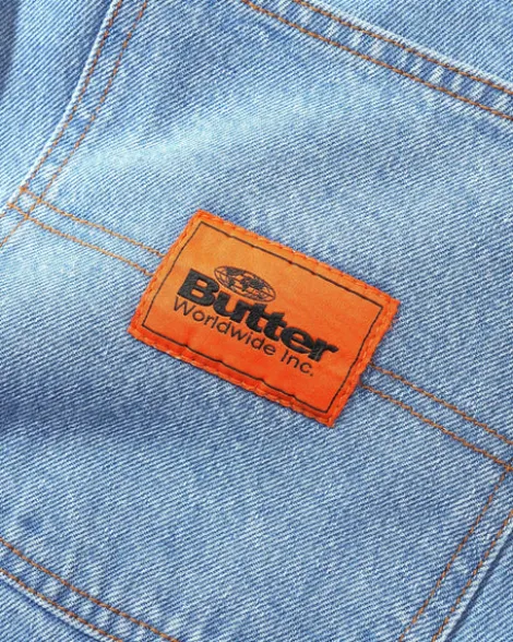Santosuosso Denim Jeans, Washed Indigo