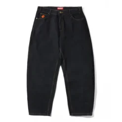 Santosuosso Denim Jeans, Washed Black
