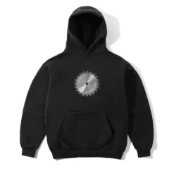 Saw Blade Pullover Hood, Black