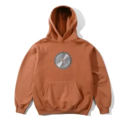Saw Blade Pullover Hood, Rust
