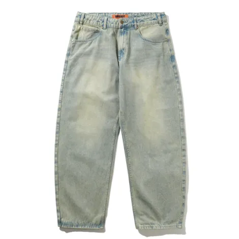Scorpion Stitch Denim Jeans, Tinted Light Blue