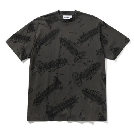 Screw Tee, Washed Black