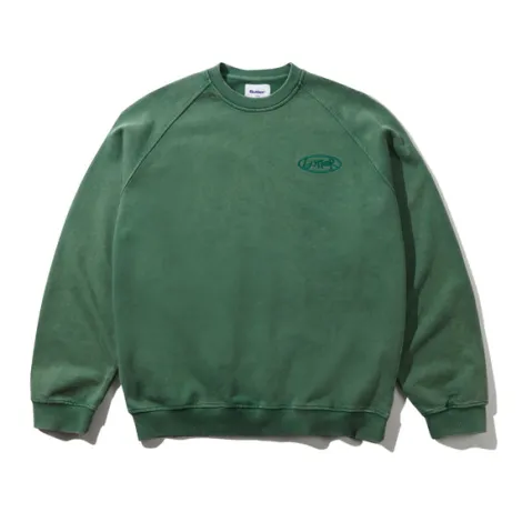 Scrubbed Crewneck, Fern