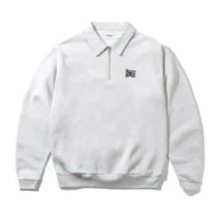 Sketch 1/4 Zip Sweater, Ash