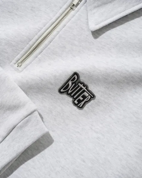 Sketch 1/4 Zip Sweater, Ash