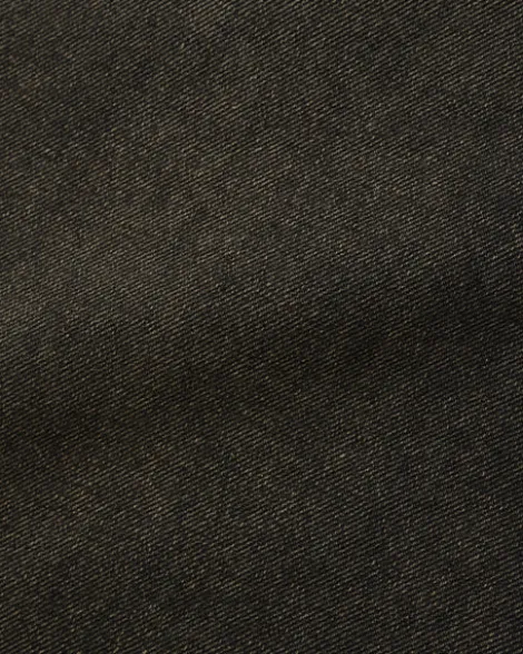 Straight Leg Denim Jeans, Brown Tint