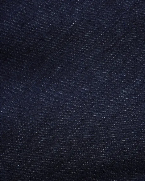 Straight Leg Denim Jeans, Dark Indigo
