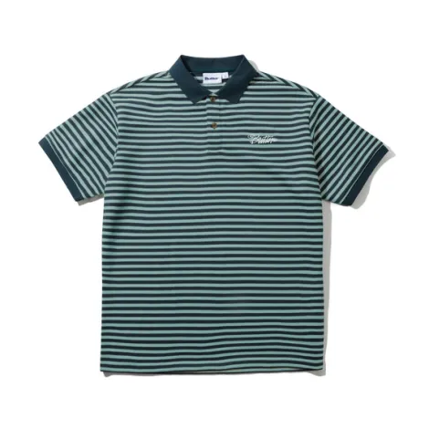 Stripe Polo Shirt, Navy / Marine
