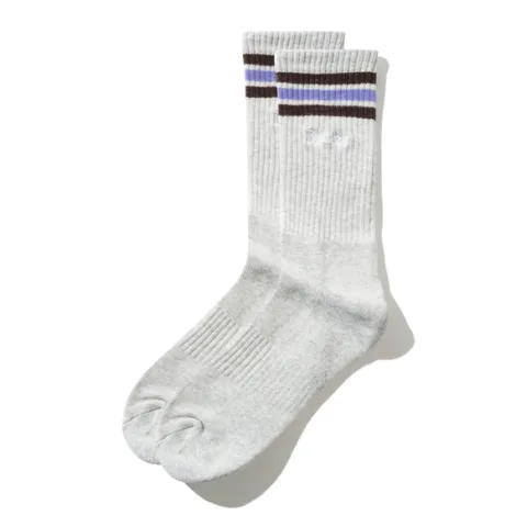 Stripe Socks, Ash