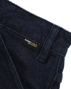 Trim Denim Jeans, Rinsed Indigo