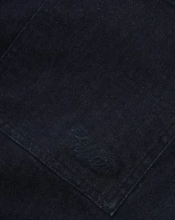 Trim Denim Jeans, Rinsed Indigo