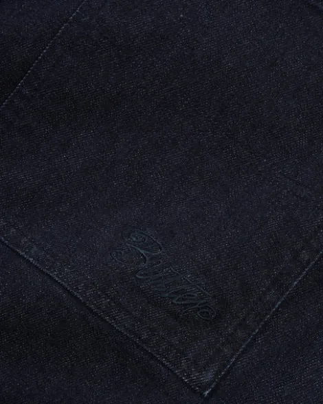 Trim Denim Shorts, Rinsed Indigo