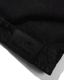 Trucker Denim Jacket, Washed Black