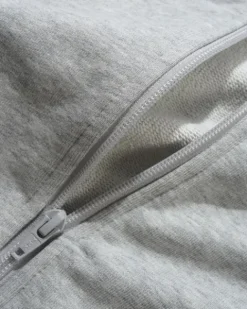 Tunnel Fleece Track Jacket, Ash / Navy
